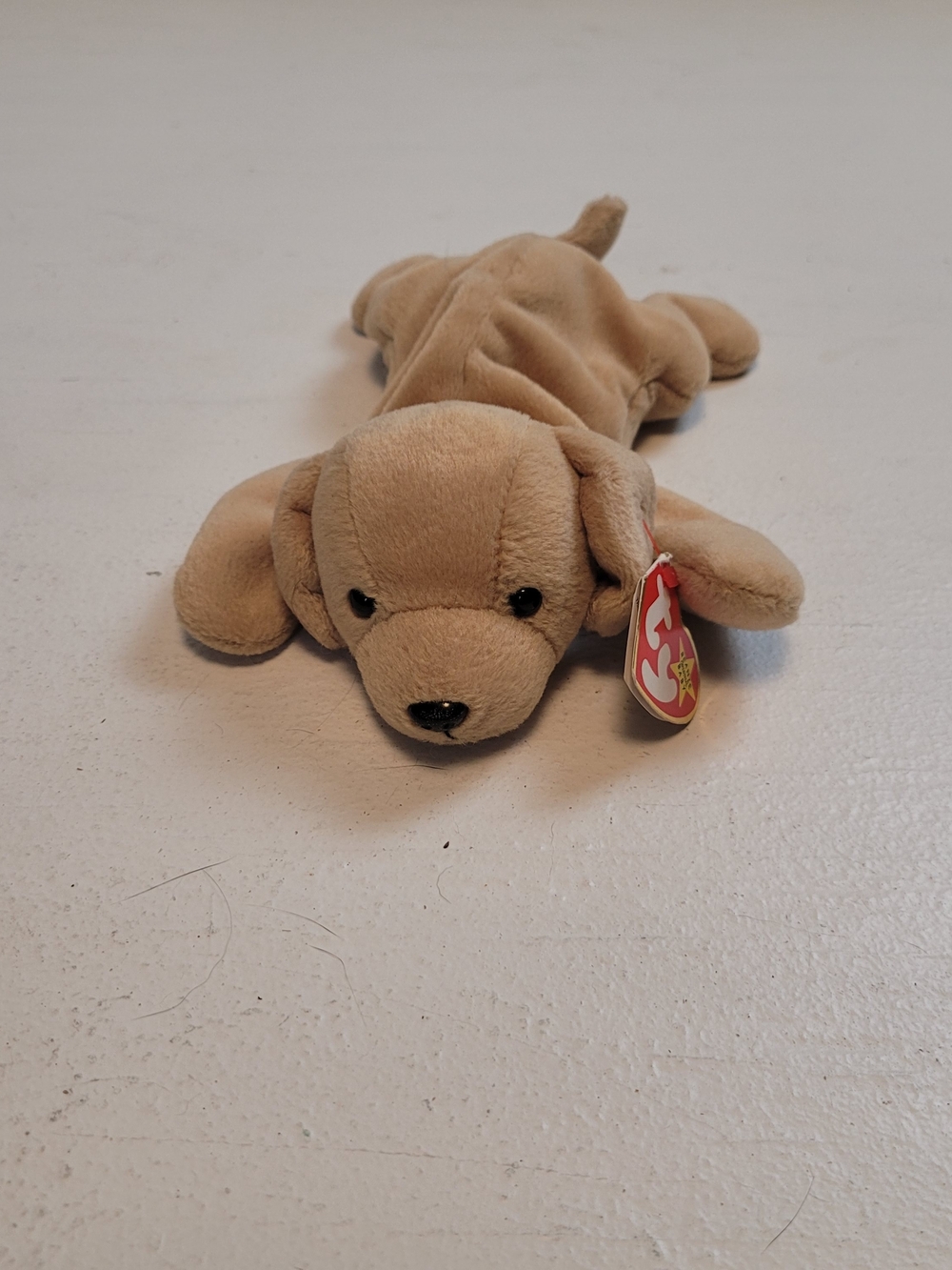 vintage Ty Beanie Baby named "Fetch" the Golden Retriever